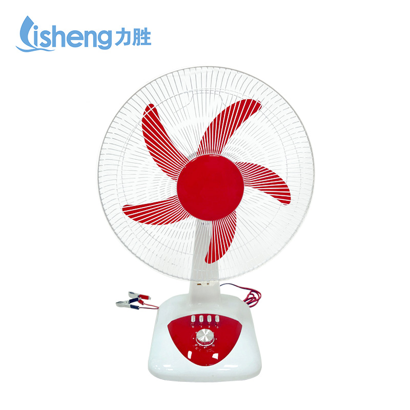 16 inch table solar fan、DC fan rechargeable fan LST-DC16C